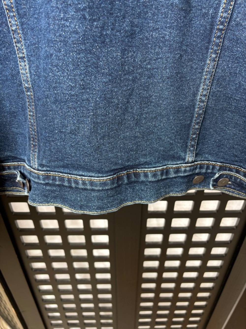 💙 Levi’s Trucker Jacket Womens Small Dark Wash Denim Classic Jean Jacket 💙 - Picture 7 of 13